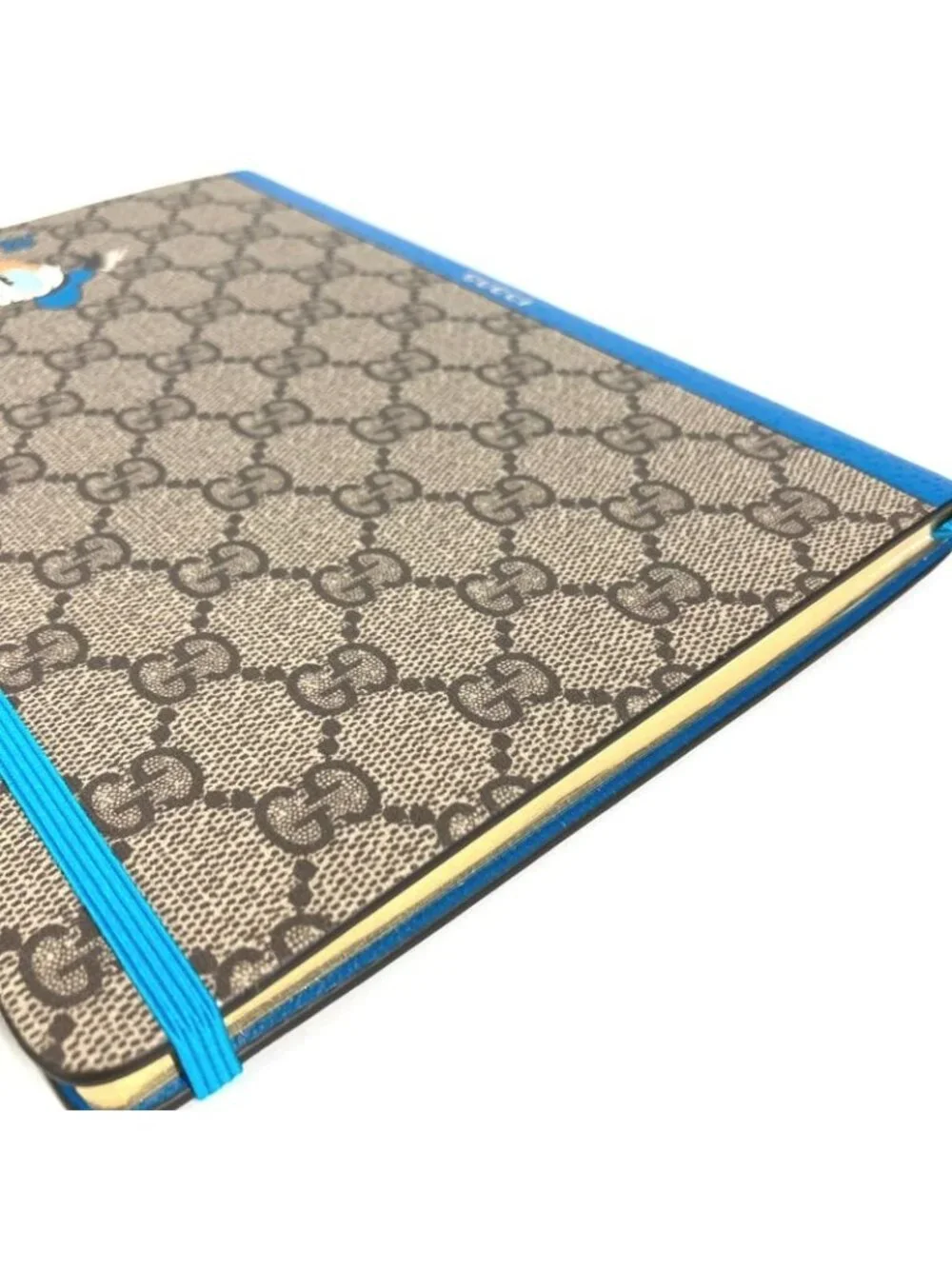 Gucci Notebook Donald Duck GG Supreme Canvas Blue